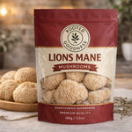 Dry Lions Mane Mushrooms